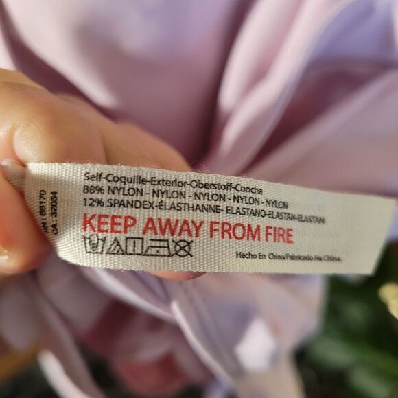 Free People Blush Pink Bodysuit Elegant Pink Long Sleeve Square Neck Size Medium - Picture 5 of 11